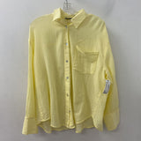 ZARA WOMEN'S BLOUSE/SHIRT yellow S