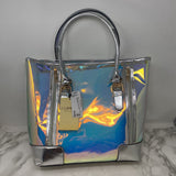 CHERIE BLISS WOMEN'S BAG silver multi
