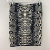MARC CAIN WOMEN'S SKIRT grey black blue purple M