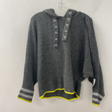 VINTAGE HAVANA WOMEN'S SWEATER grey yellow M