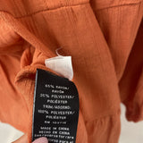 Zac & Rachel WOMEN'S BLOUSE/SHIRT orange XL