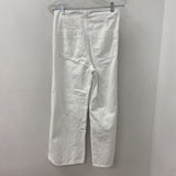 ZARA WOMEN'S JEANS white gold 6