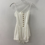 FREE PEOPLE WOMEN'S ROMPER white S