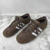 ADIDAS WOMEN'S SNEAKERS brown white 7.5