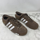 ADIDAS WOMEN'S SNEAKERS brown white 7.5