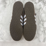 ADIDAS WOMEN'S SNEAKERS brown white 7.5