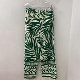 WHITE STUFF WOMEN'S PANTS white green print 4