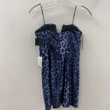 ZARA WOMEN'S PARTY DRESS navy black XS