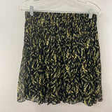 BA&SH WOMEN'S SKIRT black yellow M