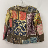 ETRO WOMEN'S BLAZER/JACKET olive pink blue S