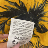 GUESS WOMEN'S BLOUSE/SHIRT mustard black S