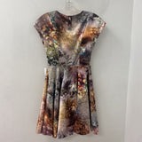 TED BAKER WOMEN'S DRESS grey pink S/1