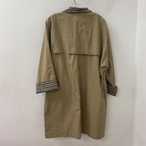 ZARA WOMEN'S COAT beige brown cream S