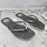 HAVAIANAS WOMEN'S SANDALS silver 11/12