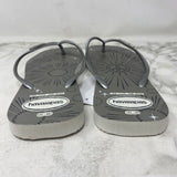 HAVAIANAS WOMEN'S SANDALS silver 11/12