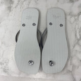 HAVAIANAS WOMEN'S SANDALS silver 11/12