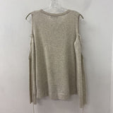 white + warren WOMEN'S CASHMERE grey beige L