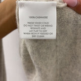 white + warren WOMEN'S CASHMERE grey beige L