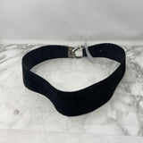 AVION WOMEN'S BELT black silver 90cm
