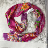 LAUREN ralph lauren WOMEN'S SCARF/SHAWL pink orange green