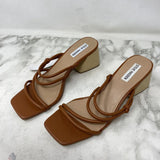 STEVE MADDEN WOMEN'S HEELS caramel 9