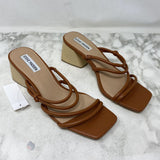 STEVE MADDEN WOMEN'S HEELS caramel 9