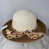 NINE WEST WOMEN'S HAT white brown