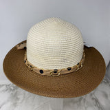 NINE WEST WOMEN'S HAT white brown