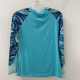 WOMEN'S ACTIVE TOP turquoise blue L