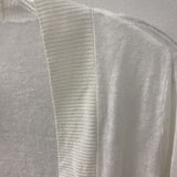 WOMEN'S CARDIGAN white M
