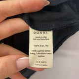 donni WOMEN'S BLOUSE/SHIRT black S