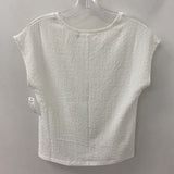 WOMEN'S TOP white M