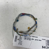 shashi WOMEN'S BRACELET silver green blue