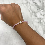 BRYCE HUDSON WOMEN'S BRACELET pink white