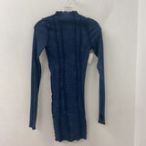 WOMEN'S DRESS navy white 8