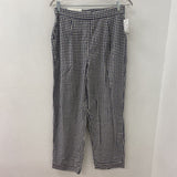 UNIQLO WOMEN'S PANTS cream navy M