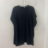 EILEEN FISHER WOMEN'S PLUS TOP black 3X