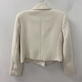 ZARA WOMEN'S BLAZER/JACKET cream S