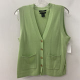 TAHARI WOMEN'S CARDIGAN lime L