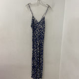 HUDSON NORTH WOMEN'S DRESS purple animal print L