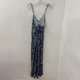 HUDSON NORTH WOMEN'S DRESS purple animal print L