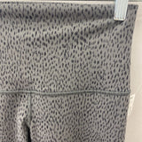 LULULEMON WOMEN'S ACTIVE BOTTOM grey black dots S/XS