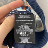 TORY BURCH WOMEN'S SKIRT navy white blue yellow XL