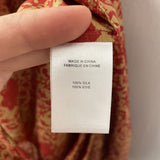 THEORY WOMEN'S BLOUSE/SHIRT tan brick L