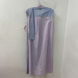 DIANE von FURSTENBERG WOMEN'S DRESS blue pink white S