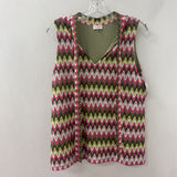 GERRY WEBER WOMEN'S TOP lime white pink 8
