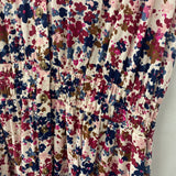 DENVER HAYES WOMEN'S DRESS pink multi colour floral L