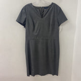BROOKS BROTHERS WOMEN'S DRESS grey houndstooth 16