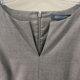BROOKS BROTHERS WOMEN'S DRESS grey houndstooth 16