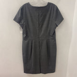 BROOKS BROTHERS WOMEN'S DRESS grey houndstooth 16